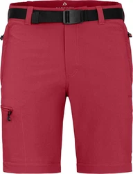 Bergson Outdoorhose BAKER ZIPP-Off Herren Wanderhose Dunkelrot/Rot/Bordeaux
