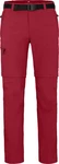 Bergson Outdoorhose BAKER ZIPP-Off Herren Wanderhose Dunkelrot/Rot/Bordeaux