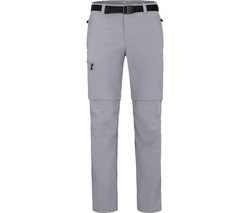 Bergson Outdoorhose BAKER ZIPP-Off Herren Wanderhose hellgrau