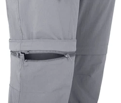 Bergson Outdoorhose BAKER ZIPP-Off Herren Wanderhose hellgrau