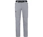 Bergson Outdoorhose BAKER ZIPP-Off Herren Wanderhose hellgrau