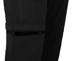 Bergson Outdoorhose BAKER ZIPP-Off Herren Wanderhose schwarz
