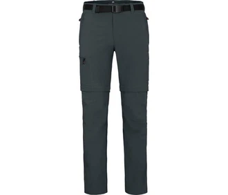 Bergson Outdoorhose BAKER ZIPP-Off Herren Wanderhose dunkel grau