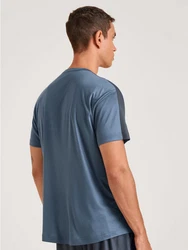 CALIDA DSW Cooling Herren T-Shirt Blau