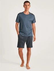 CALIDA DSW Cooling Herren T-Shirt Blau