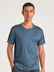 CALIDA DSW Cooling Herren T-Shirt Blau
