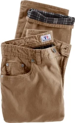 Tom Ramsey Thermohose im 5-Pocket-Style (Thermohose) Khaki/Braun/Beige