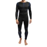 celodoro Thermohose Herren Ski- & Thermo Funktionsunterwäsche Set Schwarz/Dunkelblau/Orange/Blau/Lila