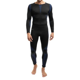 celodoro Thermohose Herren Ski- & Thermo Funktionsunterwäsche Set Schwarz/Dunkelblau/Orange/Blau/Lila