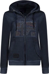 Geographical Norway Kapuzenpullover Gotz Men Dunkelblau/Blau