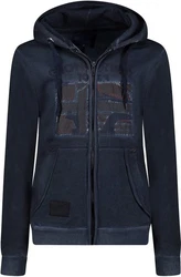 Geographical Norway Kapuzenpullover Gotz Men Dunkelblau/Blau
