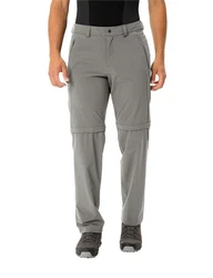VAUDE Zip-off-Hose Mens Farley Stretch Zip-off Pants II Hellgrau/Khaki/Grau