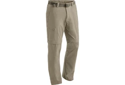 Maier Sports Funktionshose Tajo T-Zip Off Khaki/Braun