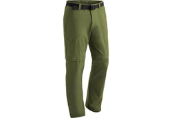 Maier Sports Funktionshose Tajo T-Zip Off Dunkelgrün/Khaki/Grün