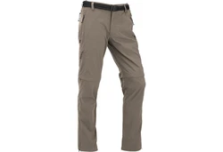 Maul Sport Funktionshose Outdoorhose Zip-Off Ontario II Khaki/Braun/Beige