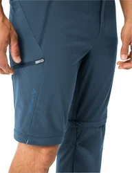 VAUDE Me Farley Stretch T-ZIp Pants III Blau/Dunkelblau/Hellblau