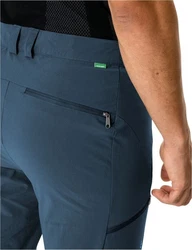 VAUDE Me Farley Stretch T-ZIp Pants III Blau/Dunkelblau/Hellblau