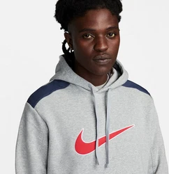Nike Kapuzensweatshirt M NSW SP FLC HOODIE BB GRAU/BLAU