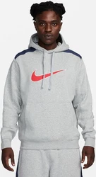 Nike Kapuzensweatshirt M NSW SP FLC HOODIE BB GRAU/BLAU