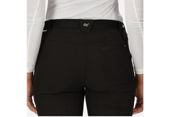 Regatta Outdoorhose Capri Hose Schwarz/Rosa