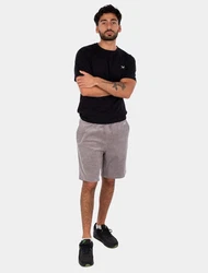 Iriedaily Shorts 'Corvin' grau/weiß