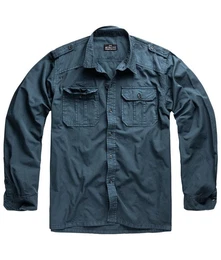 Langarmhemd M65 Basic Hemd Langarm navy
