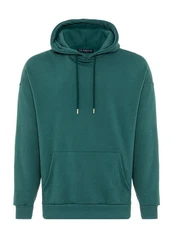 RedBridge Kapuzensweatshirt Herren Kapuzenpullover Basic Hoodie Premium Petrol