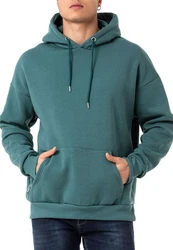 RedBridge Kapuzensweatshirt Herren Kapuzenpullover Basic Hoodie Premium Petrol