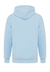 RedBridge Kapuzensweatshirt Herren Kapuzenpullover Basic Hoodie Premium Hellblau
