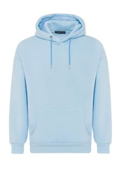 RedBridge Kapuzensweatshirt Herren Kapuzenpullover Basic Hoodie Premium Hellblau
