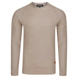 Sweatshirt Herren Rundhals Pullover RIVElias Regular Fit Basic Longsleeve Shirt aus 100% Baumwolle