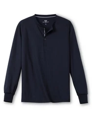 CALIDA Shirt Remix Basic Sleep Sweat-Shirt Dunkelblau