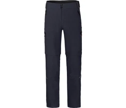 Zip-off-Hose PORVOO Zipp-Off (mit gepolsterter Innenhose) Herren Radhose, robust, elastisch, Langgren, Nacht blau