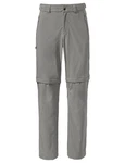 VAUDE Outdoorhose Herren Farley Stretch T-Zip Pants III Hellgrau/Khaki/Grau