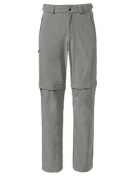 VAUDE Outdoorhose Herren Farley Stretch T-Zip Pants III Hellgrau/Khaki/Grau