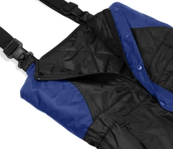 normani Thermohose Herren Peak Winterhose Skihose mit Hosenträgern Dunkelblau/Blau/Schwarz