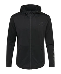 hummel Sweatjacke Aston Zip Hoody schwarz