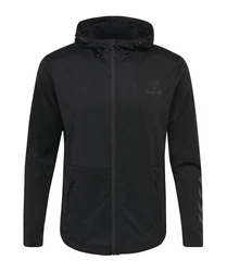 hummel Sweatjacke Aston Zip Hoody schwarz
