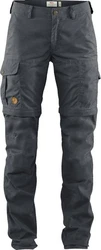 Fjällräven Zip-off Hose Karla Pro Zip-Off Trousers Dunkelgrau/Grau/Khaki