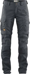 Fjällräven Zip-off Hose Karla Pro Zip-Off Trousers Dunkelgrau/Grau/Khaki