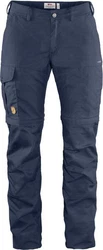 Fjällräven Zip-off Hose Karla Pro Zip-Off Trousers Blau/Dunkelblau/Grau