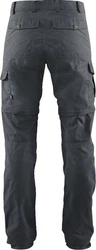 Fjällräven Zip-off Hose Karla Pro Zip-Off Trousers Dunkelgrau/Dunkelblau/Grau