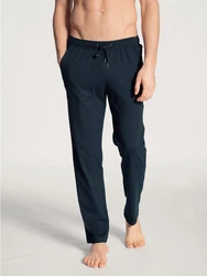 CALIDA Pyjamahose Remix Basic Sleep Dunkelblau/Blau