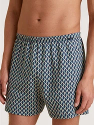 Calida Prints Herren Shorts Türkis/Blau/Dunkelblau