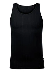 CALIDA Unterhemd Pure & Style Herren Schwarz/Dunkelblau