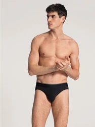 Calida Pure & Style Mini Brief Herren Schwarz