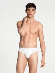 Calida Pure & Style Mini Brief Herren Weiß/Creme