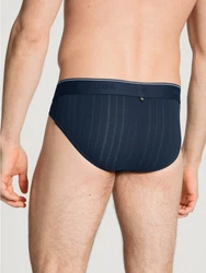 Calida Pure & Style Mini Brief Herren Dunkelblau/Blau