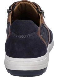 Josef Seibel Sneaker Schnürschuh (2532016) Hellblau/Dunkelblau/Braun/Blau