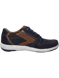Josef Seibel Sneaker Schnürschuh (2532016) Hellblau/Dunkelblau/Braun/Blau